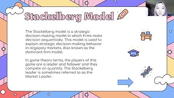 The differences between Cournot Model and Stackelberg Model