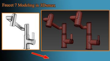 faucet 7 modeling in 3dsmax