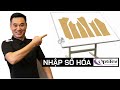 Hướng Dẫn Nhập Mẫu Rập Vào Optitex Bằng Bảng Số Hóa (Digitizer)