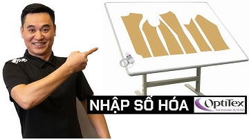Hướng Dẫn Nhập Mẫu Rập Vào Optitex Bằng Bảng Số Hóa (Digitizer)