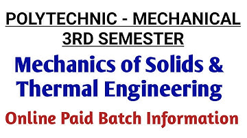 MOS & Thermal Engineering | Paid Batch Information