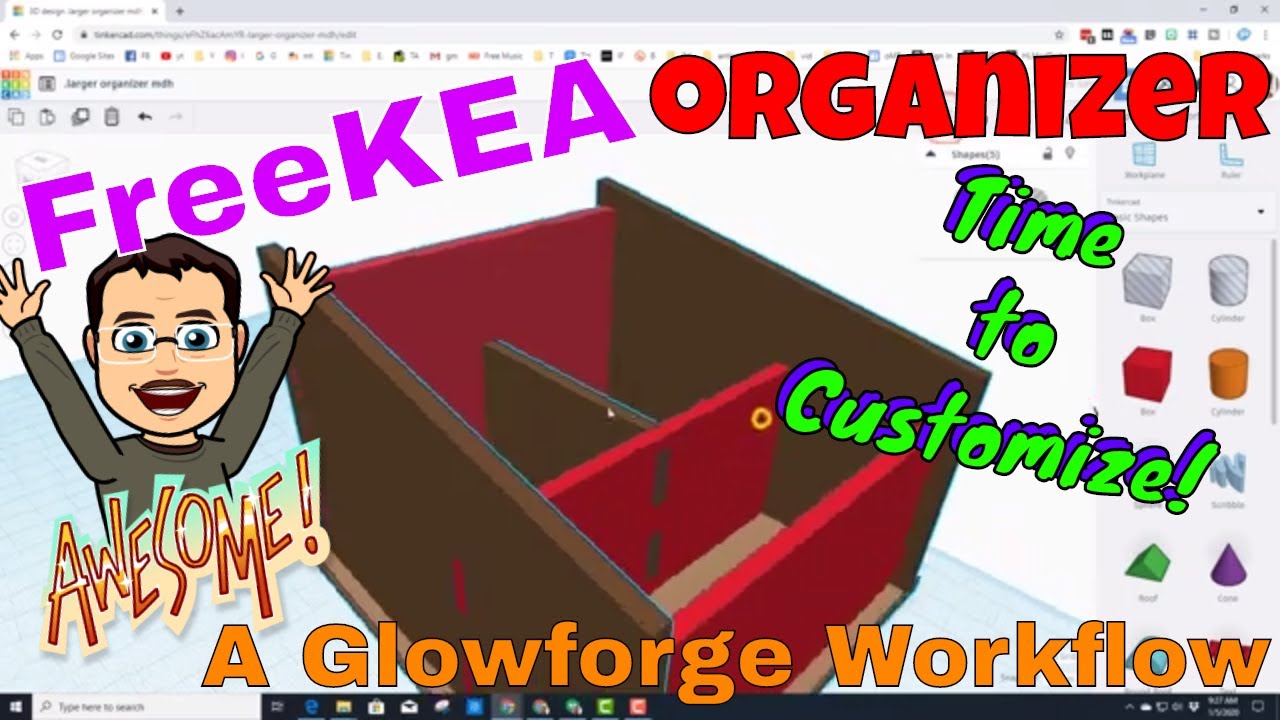 Customize your Cardboard Organizer in Minutes! YouTube