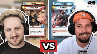 New Spice! (Cassian vs. Chewie Game 1)  Star Wars: Unlimited Gameplay