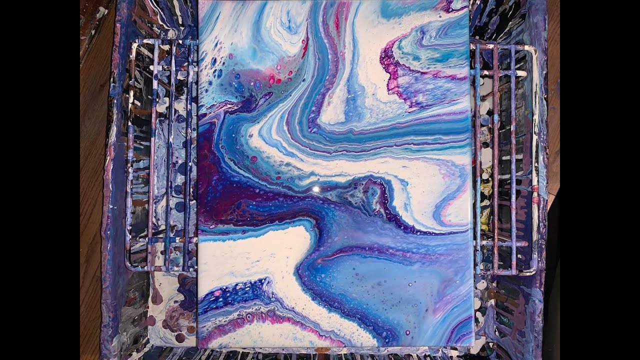 Boiler maker acrylic pour painting YouTube