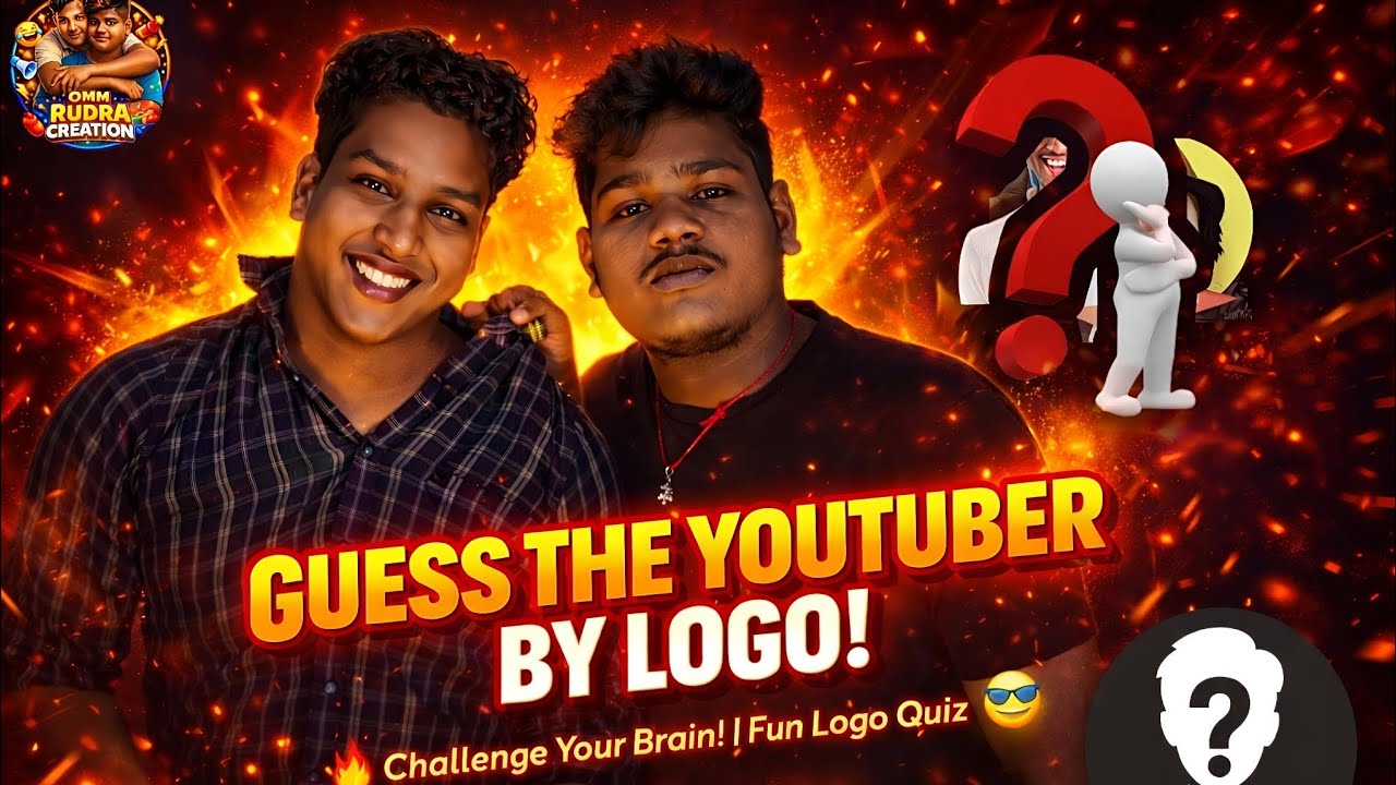 Guess The 10 Indian YouTuber by Their Channel logo part 1 🤔