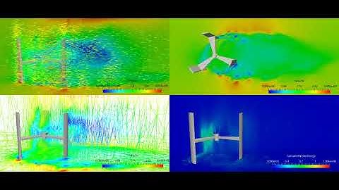 Simulating turbulent flow fields around a wind turbine by the URNAS turbulence model