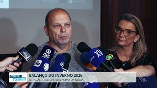 INVERNO 2026: estação teve menos ondas de frio e...