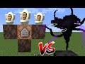 what if you create a SKIBIDI TOILET VS WITHER STORM in MINECRAFT