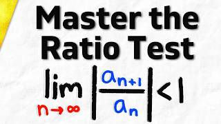 Using the Ratio Test to Determine Convergence of Series | Calculus 2