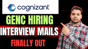 Cognizant GenC Interview Mails | Results Out | Cognizant GenC Hiring 2025 Results |Interview Update