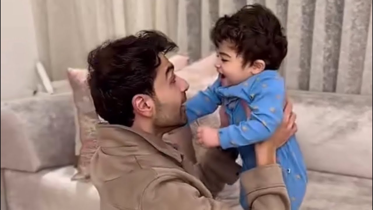 فرح الهادي وعقيل | رده فعل ادم بعد رجوع عقيل من السفر 😍