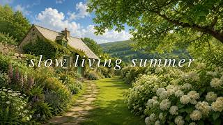 slow living summer garden 🌿 soft piano playlist for reading, studying & calm focus screenshot 5