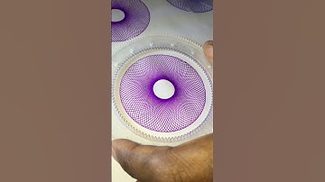 Wait For Video | Amazing Spirograph Drawing Art | #shorts #Atik_official #shortvideo