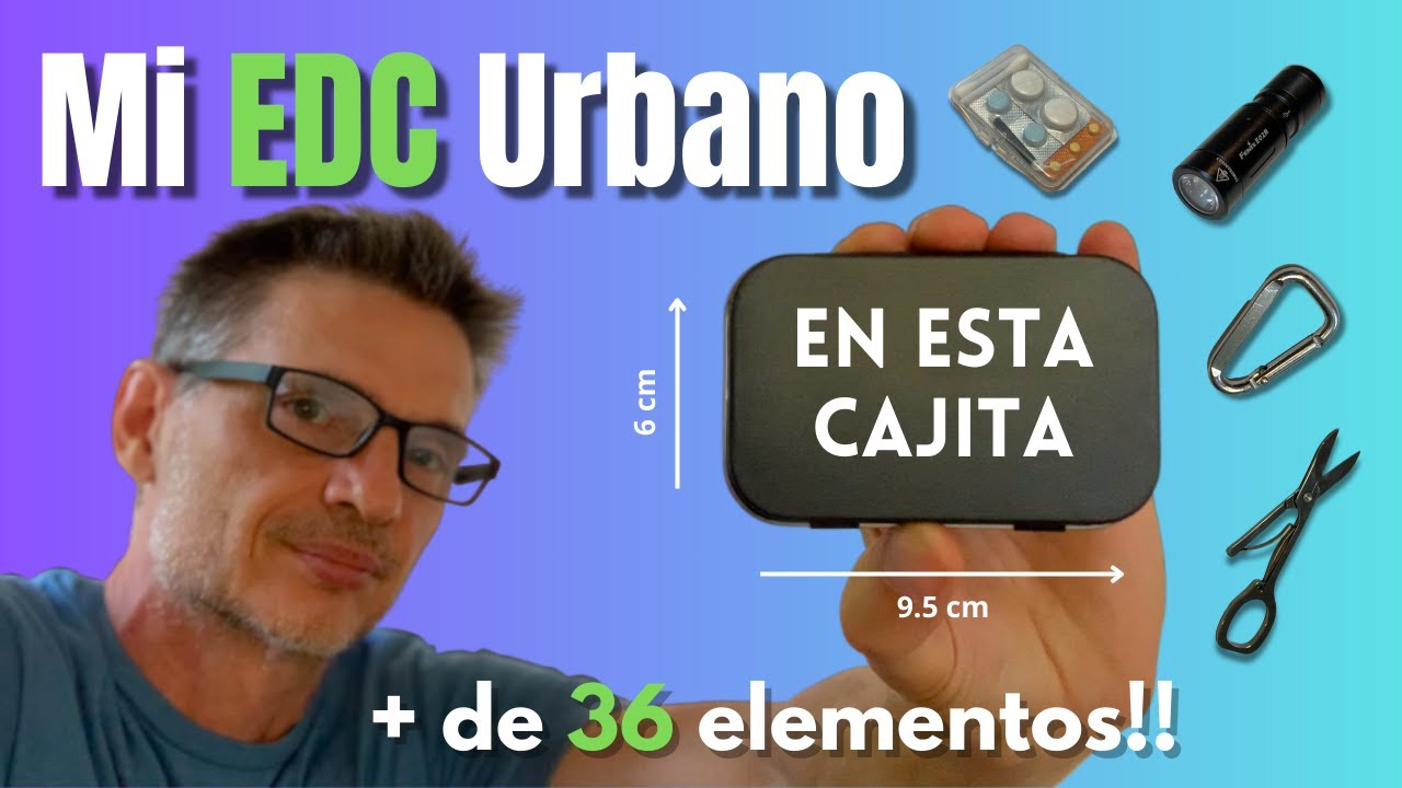 🚩 Mi Kit EDC Urbano 2024: Super optimizado y Super compacto #edc