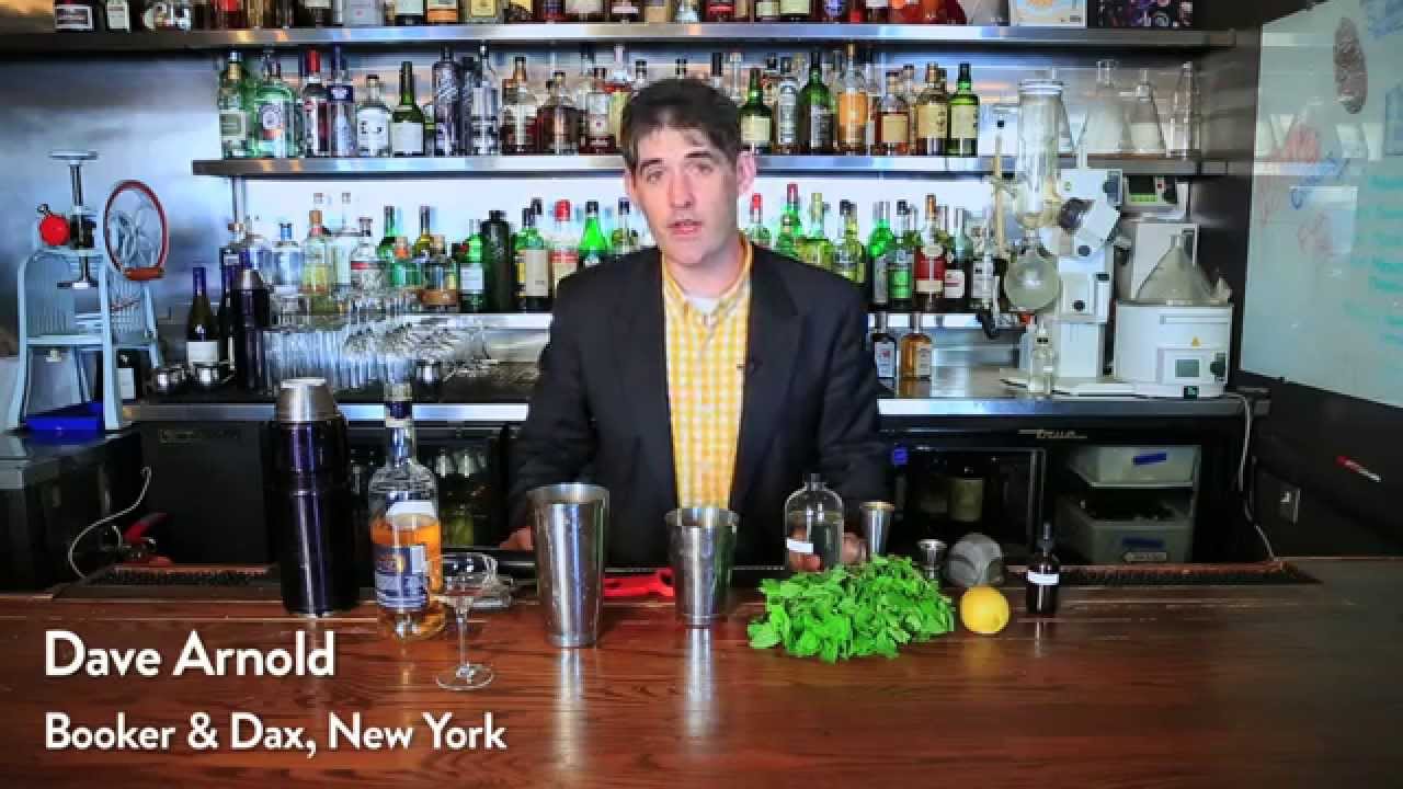 Dave Arnold Preserves Mint with Liquid Nitrogen | Food & Wine