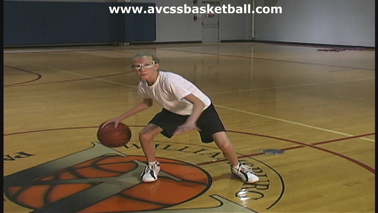 Dribbling Glasses Ball Handling Drill Examples for Youth Basketball