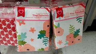 Valentine's Day And Football Table Cloths At Walmart 2018