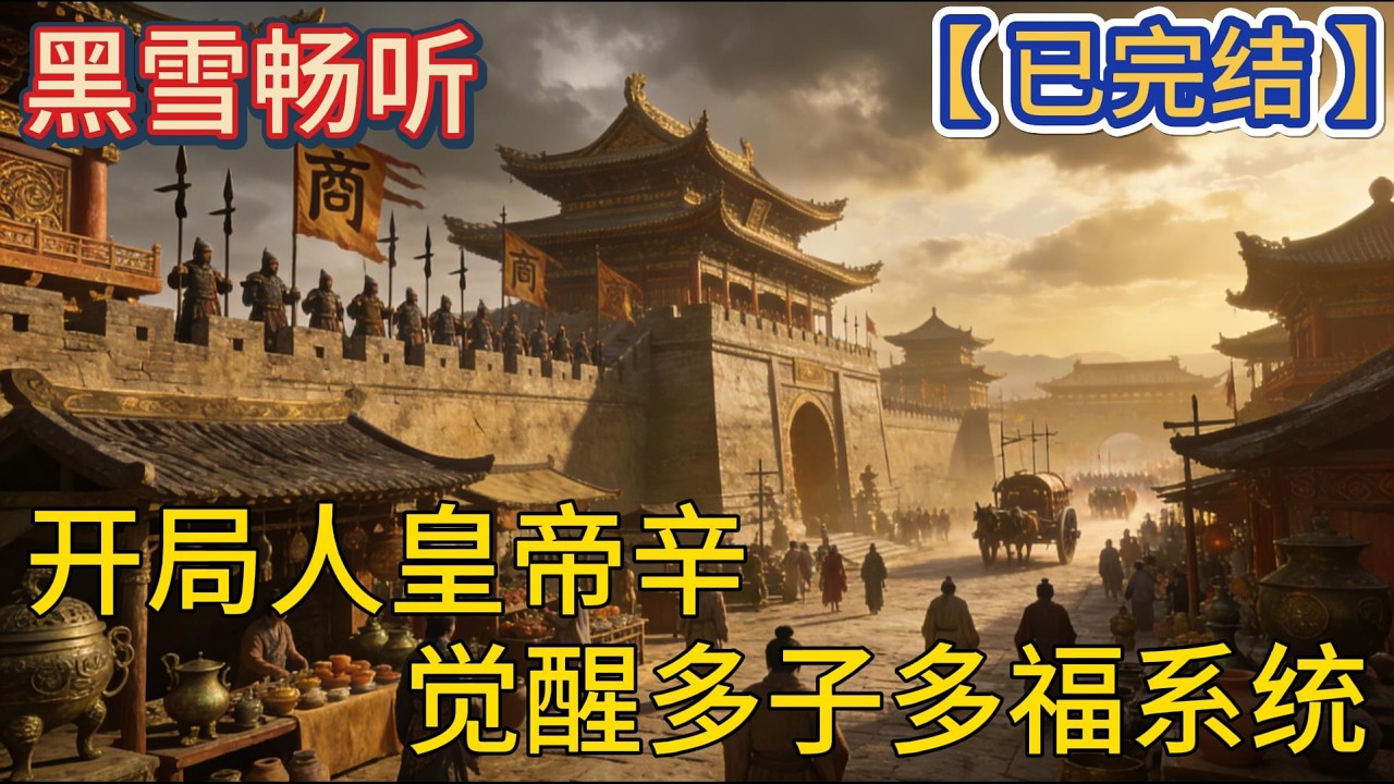 【已完结】🔥《开局人皇帝辛，觉醒多子多福系统》🔥#爽文 #系统 #穿越 #玄幻 #热血 #洪荒 #一口气看完 #有声小说