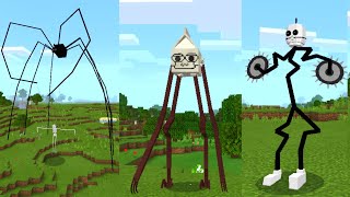 โคตรโหด!! แอดออนเพิ่มสิ่งที่ชั่วร้ายและอันตรายเข้ามาในมายคราฟ Trevor Henderson Addon Minecraft PE screenshot 2