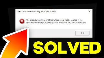 How to Fix The procedure entry point SteamApps could not be located |GTA 5| Easy Guide 2025