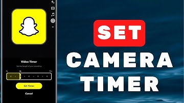 How to Set Timer on Snapchat Camera App | Set Photo Timer | Set Video Timer 2024