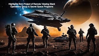 Highlights of Remote Viewing Project of Black Ops Group & Secret Space Programs