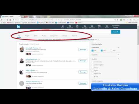 How to search for groups on LinkedIn