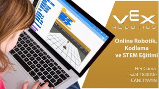 VEXCode VR Online Robotik, Kodlama ve STEM Eğitimi screenshot 4