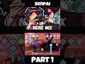 FNF - Nene MIX [PART 1|Senpai] (FNF MOD) #shorts