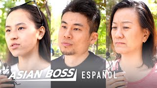 Chinos estadounidenses reaccionan a los crímenes de odio contra asiáticos | Asian Boss Español