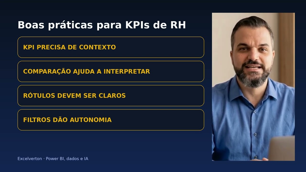 Analisando um Dashboard Fictício de RH no Power BI: como ler dados de pessoas