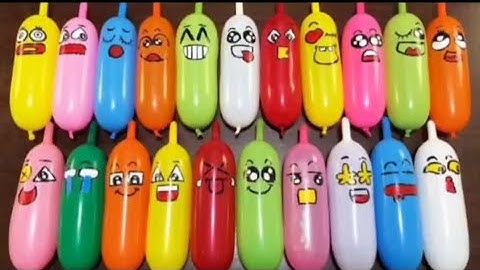 BALLOONS Slime! Making Slime with funny Balloons- satisfying Slime video #1212