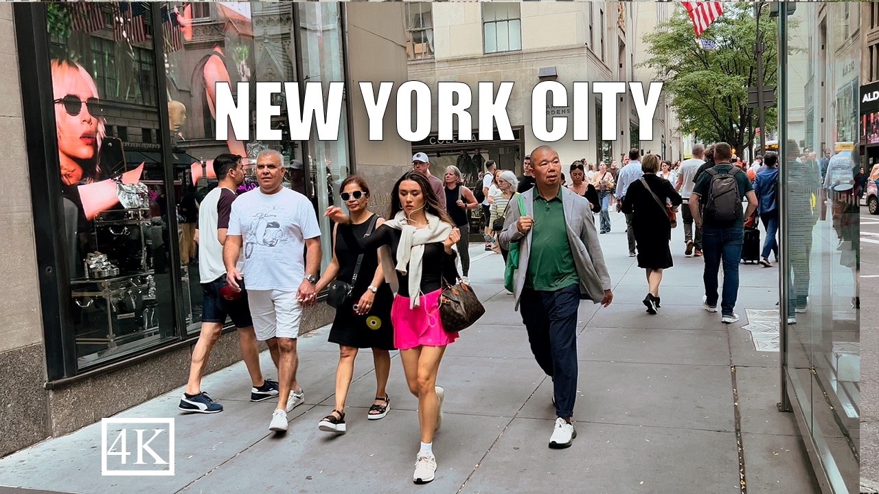 Walking From NY Penn Station to Rockefeller Center! | New York City