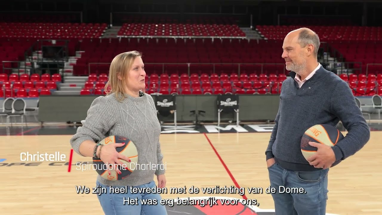 Réalisation Key4Light - Spiroudome Charleroi