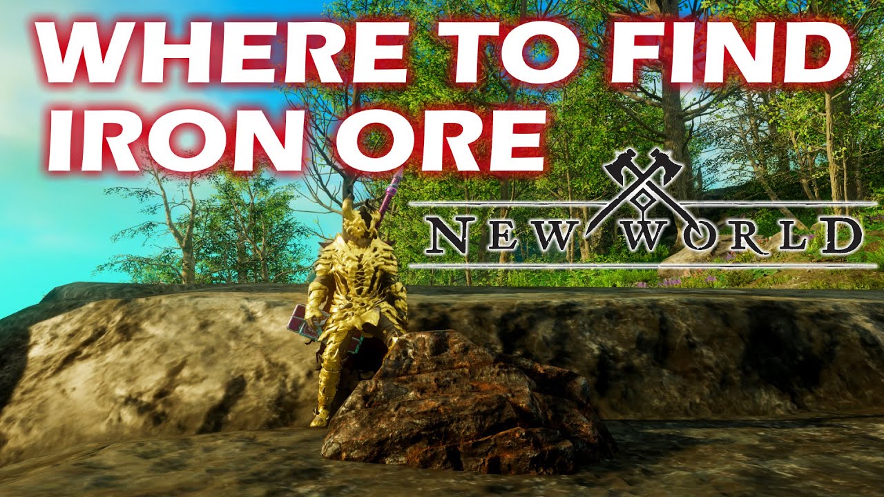 How To Track Iron In New World New World Iron Ore How To Find & Where To Mine Complete Guide - YouTube