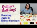 Quilters and Sewists Making a Real Difference for Helene Survivors