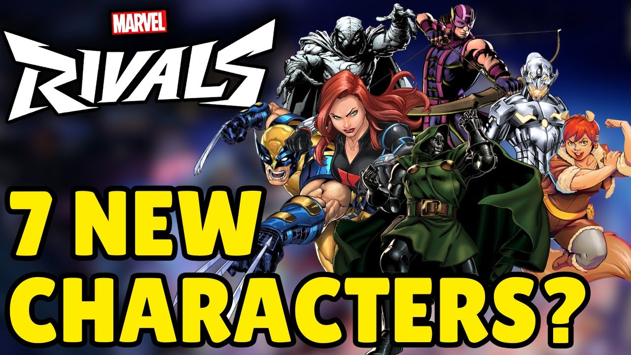 New Rivals Character R 7 New Characters Coming to Marvel Rivals The Countdown Begins! - YouTube