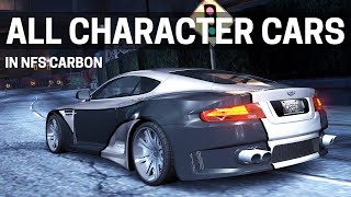 NFS Carbon - All Character Cars