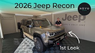 2026 All-New Jeep Recon! Doors Off, EV On: First Look