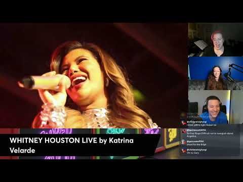 VOCAL COACH FIRST TIME HEARING WHITNEY HOUSTON LIVE by Katrina Velarde [REACTION]