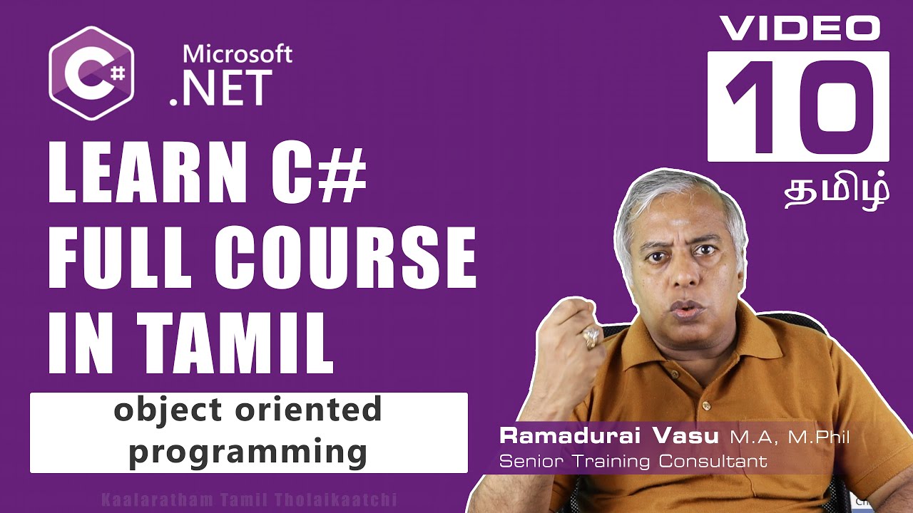 Object Oriented Programming (OOPS) in C# Explained in Tamil | Full ...