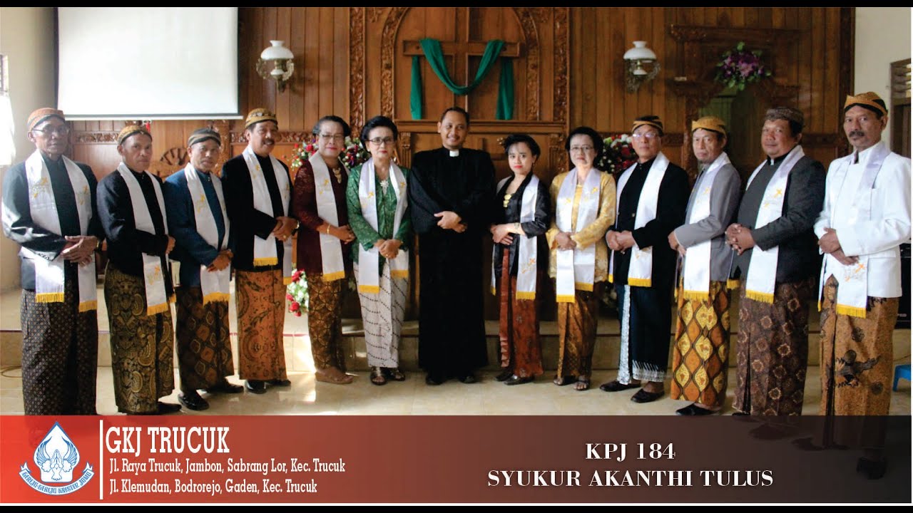KPJ 184. SYUKUR AKANTHI TULUS (LIRIK) - Lagu Rohani Jawa