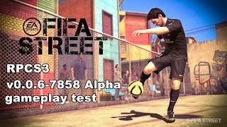 RPCS3 v0.0.6-7858 Fifa Street 2012