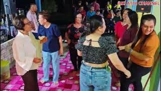 Joget ngansar ka kaki lagu betty // COVER BY Flora Ajon //malam hari perkahwinan pangkat cucu //