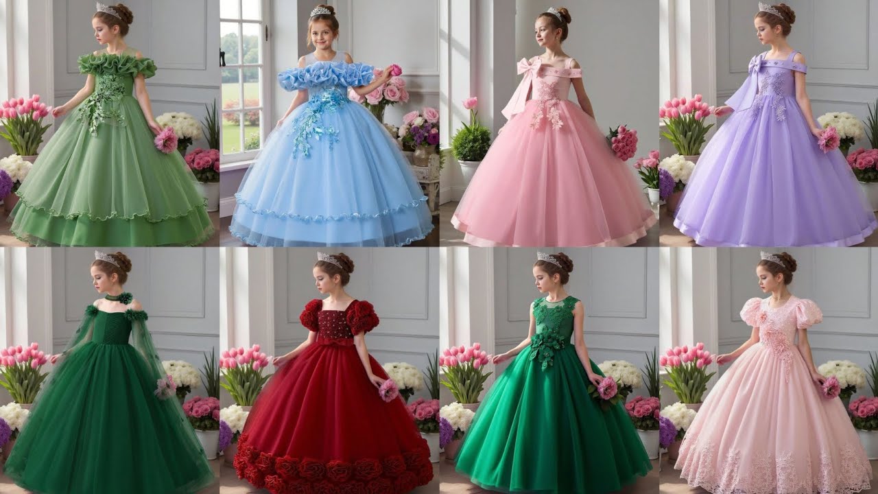 Most beautiful & trending wedding dress for girl design 2025||wedding gown 