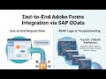 SAP Adobe Forms via OData | End-to-End Integration in SAP ABAP (GET_STREAM + SEGW + SFP)
