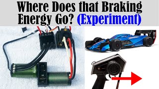 How the Motor and ESC Brake to Slow your RC Car and Where does the Power go?