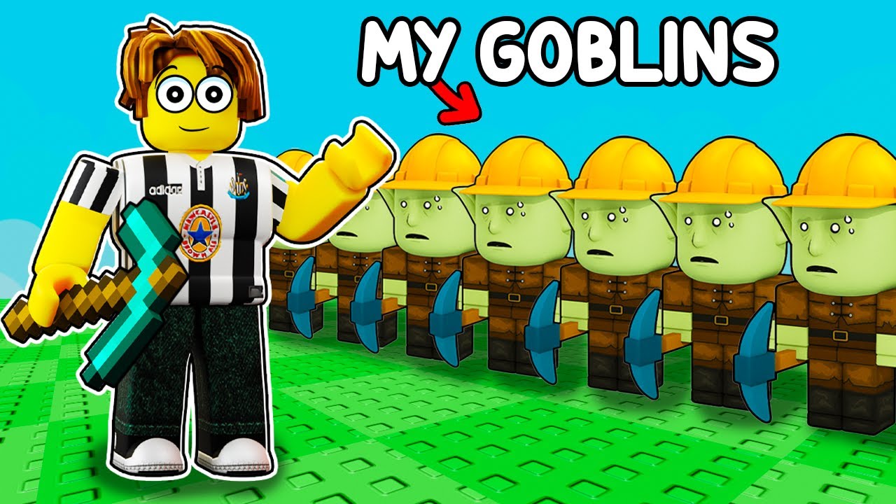 i became a TRILLIONAIRE in Roblox your goblin mine...