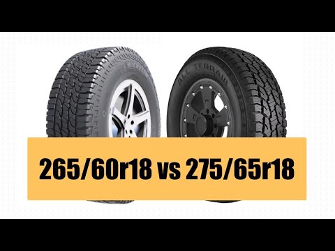 Tire Size 265/60r18 vs 275/65r18 - YouTube