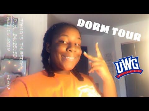 DORM TOUR UWG COLLEGE FRESHMAN  + UNIVERSITY SUITES  | Life of Tania